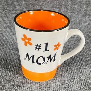 * Bright Orange #1 MOM Coffee/Tea mug